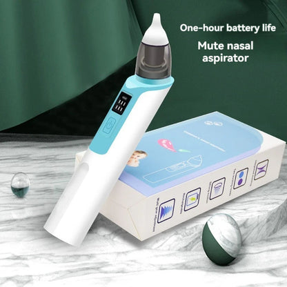Mouche bébé électrique rechargeable 2026 – Silencieux, anti-congestion, 9 niveaux d'aspiration