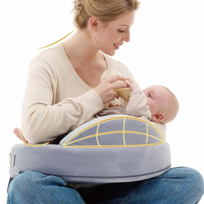 Coussin d'allaitement mousse mémoire de forme – Support lombaire & housse amovible lavable