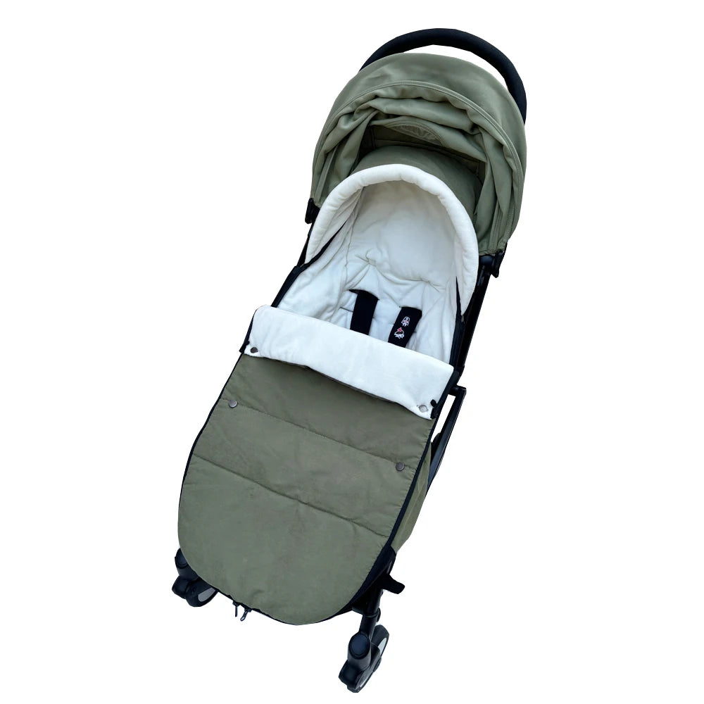 Chancelière Poussette Universelle | Compatible YOYO, Cybex & Babyzen | Hiver Imperméable