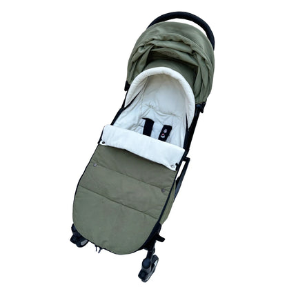 Chancelière Poussette Universelle | Compatible YOYO, Cybex & Babyzen | Hiver Imperméable