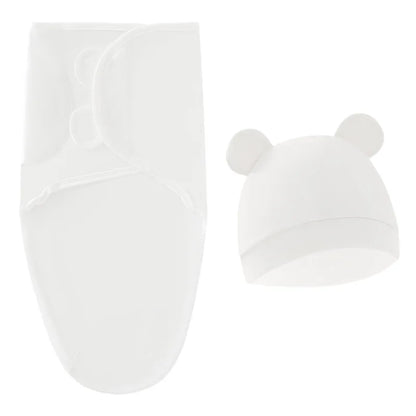 Sac de couchage cocon nouveau-né 100% coton – Anti-sursaut & emmaillotage doux