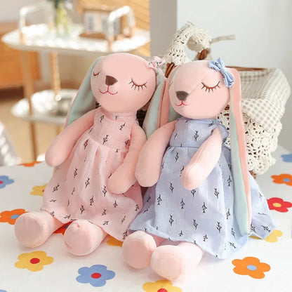 Peluche Lapin Mignon Grandes Oreilles | Doudou Kawaii 35cm | Fille Garçon
