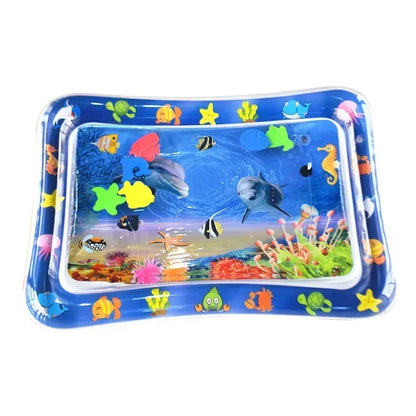 Tapis d'eau bébé – Coussin gonflable sensoriel et éducatif – 66×50 cm