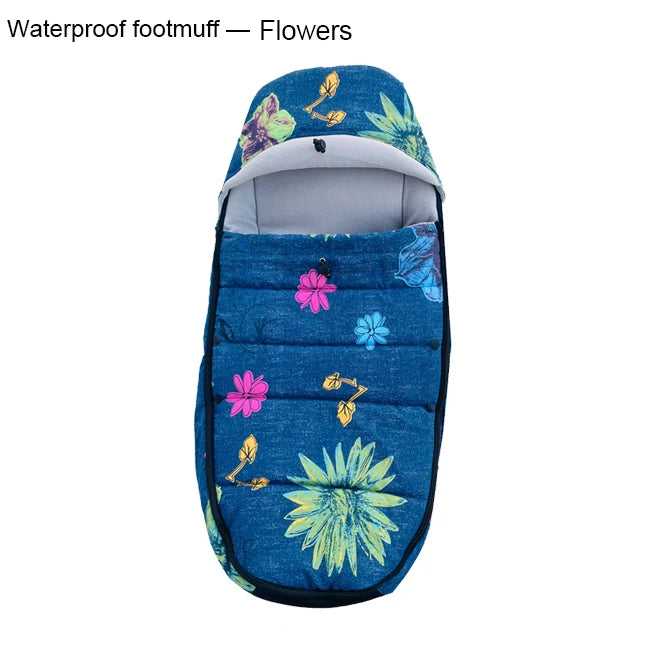 Chancelière Poussette Universelle | Compatible YOYO, Cybex & Babyzen | Hiver Imperméable