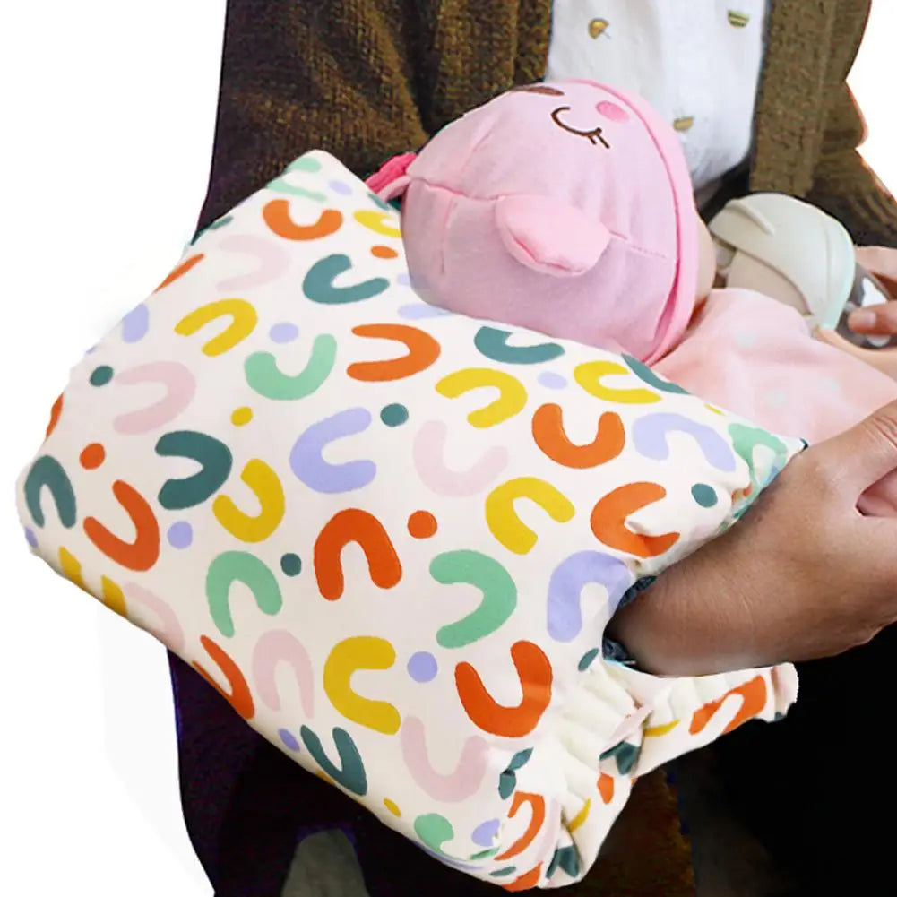 Coussin bras allaitement portable coton doux – Soutien ciblé, léger, lavable machine