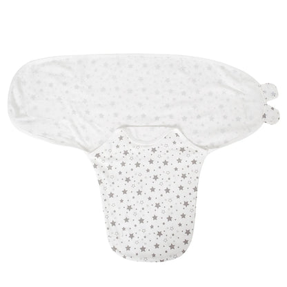 Sac de couchage cocon nouveau-né 100% coton – Anti-sursaut & emmaillotage doux