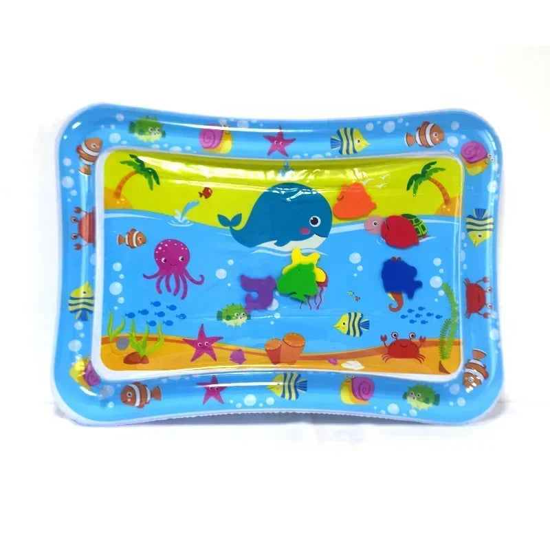 Tapis d'eau bébé – Coussin gonflable sensoriel et éducatif – 66×50 cm