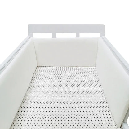 Tour de Lit Bébé Coton | Pare-Choc Respirant 200cm | 24 Couleurs | 0-36 mois