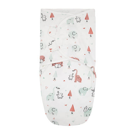 Sac de couchage cocon nouveau-né 100% coton – Anti-sursaut & emmaillotage doux