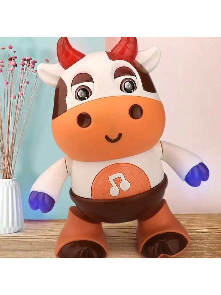 Peluche Vache Dansante Bébé | Qui Danse et Chante | Jouet Musical Interactif
