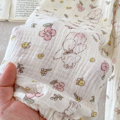 Pantalon Anti-Moustiques Enfant | Sarouel Floral Été | 18 Mois – 6 Ans