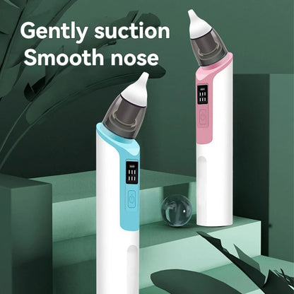 Mouche bébé électrique rechargeable 2026 – Silencieux, anti-congestion, 9 niveaux d'aspiration