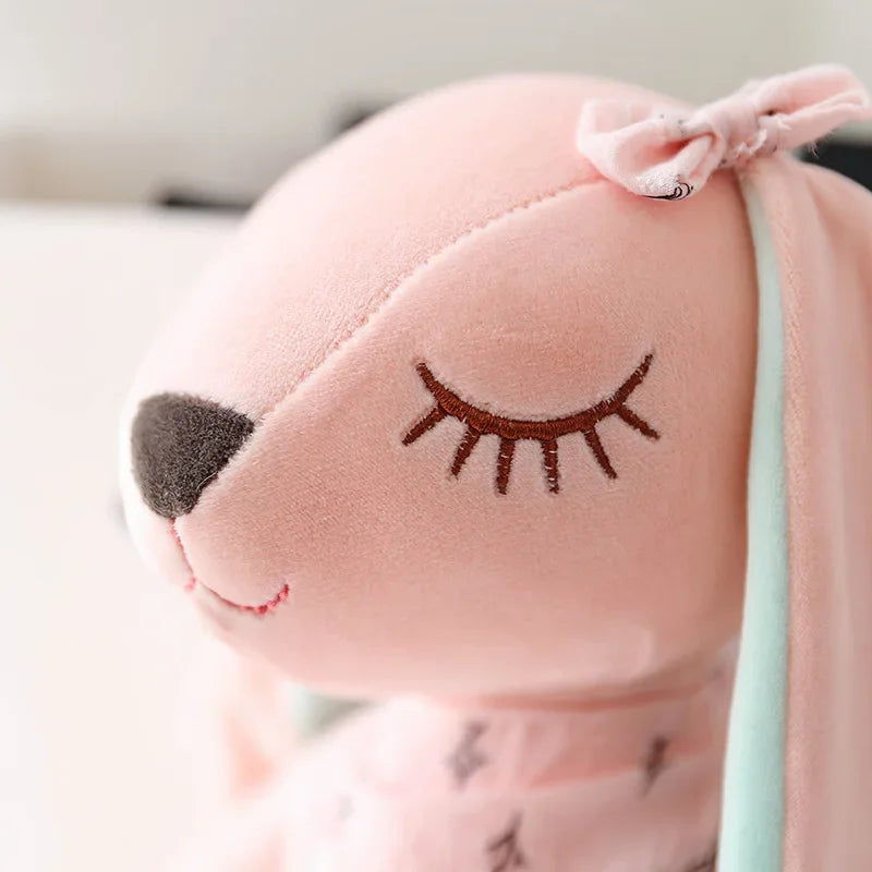 Peluche Lapin Mignon Grandes Oreilles | Doudou Kawaii 35cm | Fille Garçon