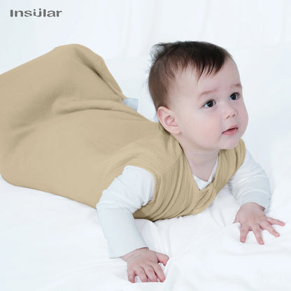 Sac de couchage été bébé – Mousseline coton léger, fermeture éclair 2 voies & change facile