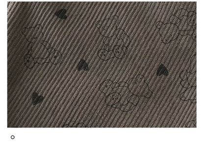 Pantalon Doublé Polaire Enfant | Motif Pois Rétro | Fille & Garçon | 12M – 9 Ans