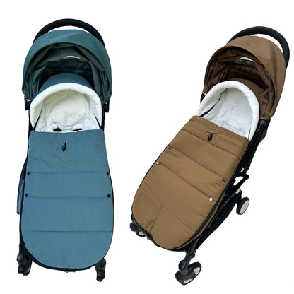 Chancelière Poussette Universelle | Compatible YOYO, Cybex & Babyzen | Hiver Imperméable