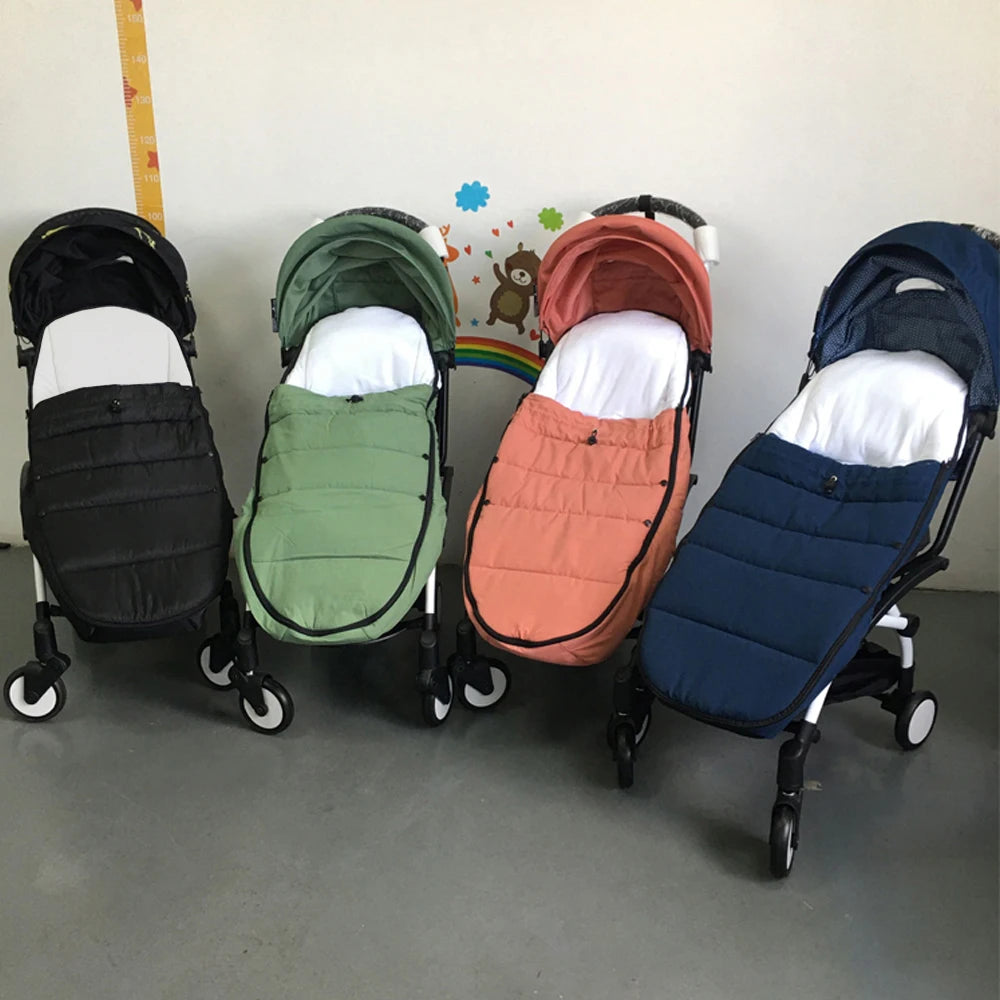 Chancelière Poussette Universelle | Compatible YOYO, Cybex & Babyzen | Hiver Imperméable