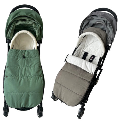 Chancelière Poussette Universelle | Compatible YOYO, Cybex & Babyzen | Hiver Imperméable
