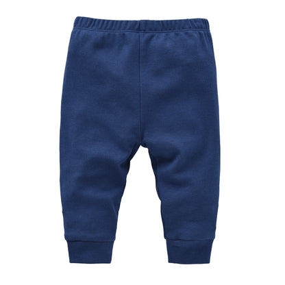 Pantalon Bébé 100% Coton | Couleur Unie | Legging Nouveau-Né | 0-24 Mois