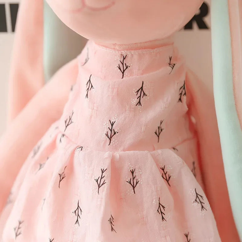 Peluche Lapin Mignon Grandes Oreilles | Doudou Kawaii 35cm | Fille Garçon