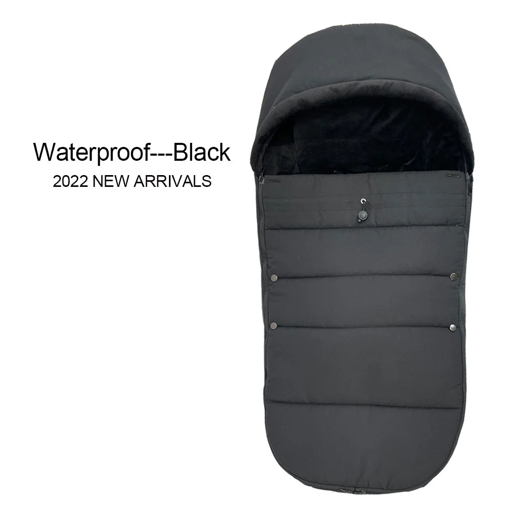Chancelière Poussette Universelle | Compatible YOYO, Cybex & Babyzen | Hiver Imperméable