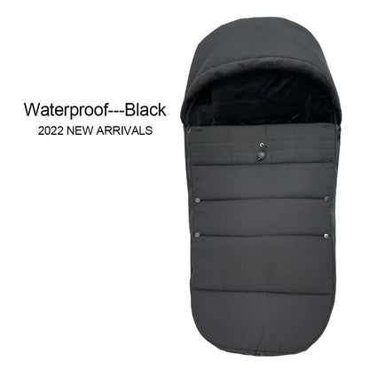 Chancelière Poussette Universelle | Compatible YOYO, Cybex & Babyzen | Hiver Imperméable