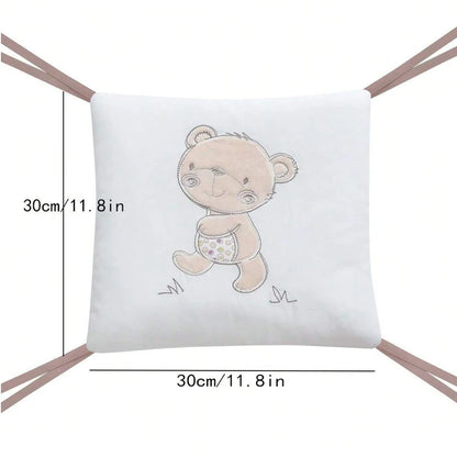 Protège Barreau Lit Bébé | Lot de 6 Coussins Anti-Collision | Coton Respirant
