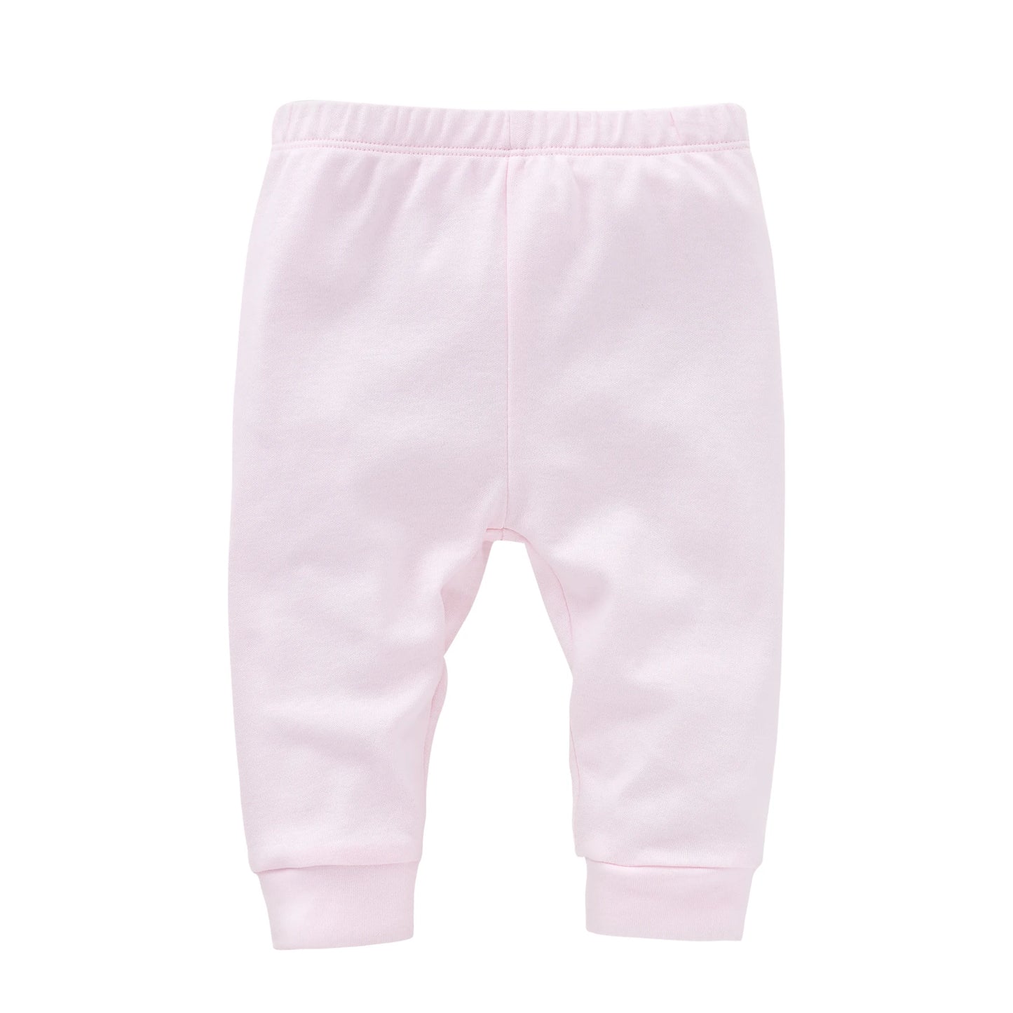 Pantalon Bébé 100% Coton | Couleur Unie | Legging Nouveau-Né | 0-24 Mois