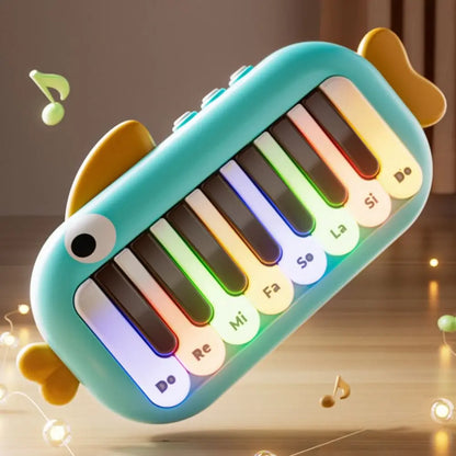 Piano de Poche Électronique Montessori | Clavier Musical Bébé & Enfant | Instrument Éveil 0-6 Ans