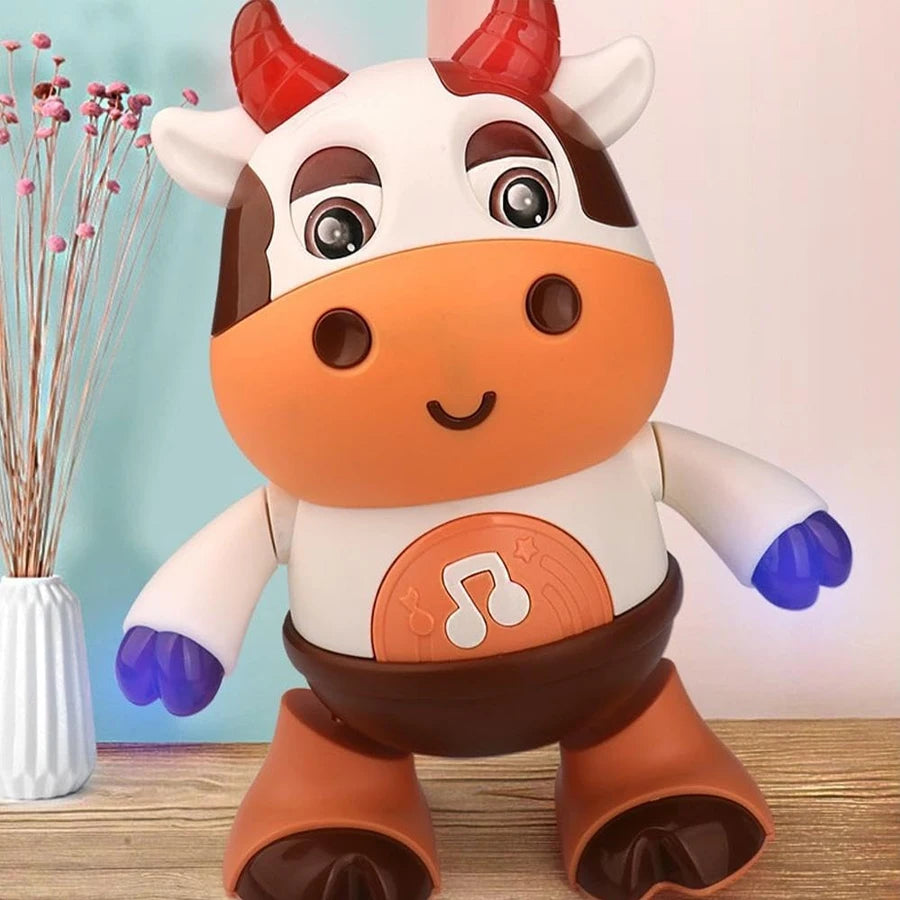Peluche Vache Dansante Bébé | Qui Danse et Chante | Jouet Musical Interactif