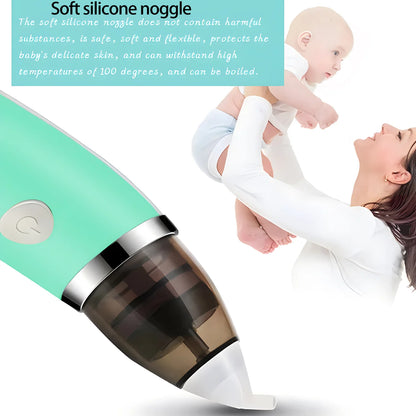 Aspirateur nasal électrique bébé – Silencieux, sûr & efficace, rechargeable