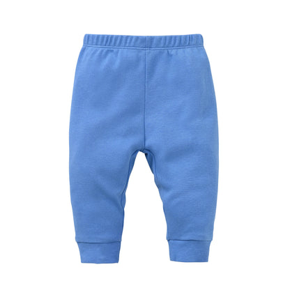 Pantalon Bébé 100% Coton | Couleur Unie | Legging Nouveau-Né | 0-24 Mois
