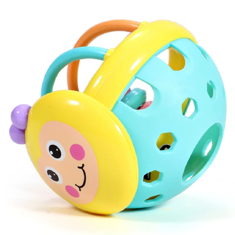 Anneau Dentition Bébé Sensoriel | Hochet & Balle Préhension Montessori | 0-12 Mois