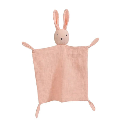 Doudou Mousseline Bébé | Couverture Apaisante Coton | Nouveau-Né 4 Saisons