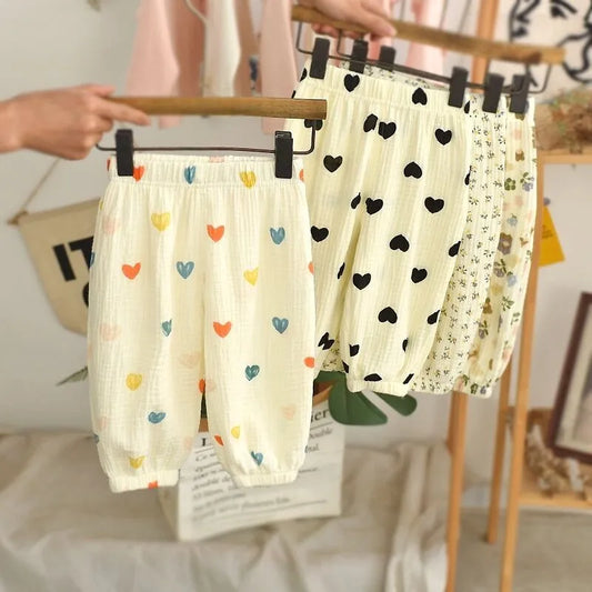 Sarouel Bébé Imprimé | Fille & Garçon | Pantalon Ample Été | 0-3 Ans