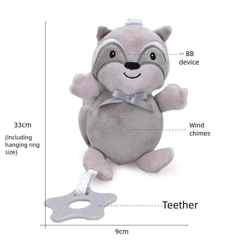 Cadeau de naissance – Hochet musical suspendu pour lit ou poussette