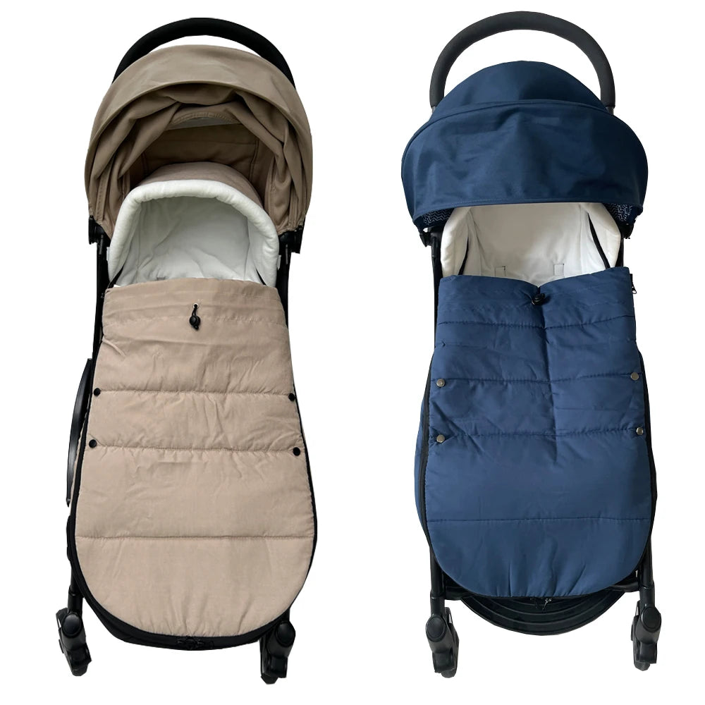 Chancelière Poussette Universelle | Compatible YOYO, Cybex & Babyzen | Hiver Imperméable