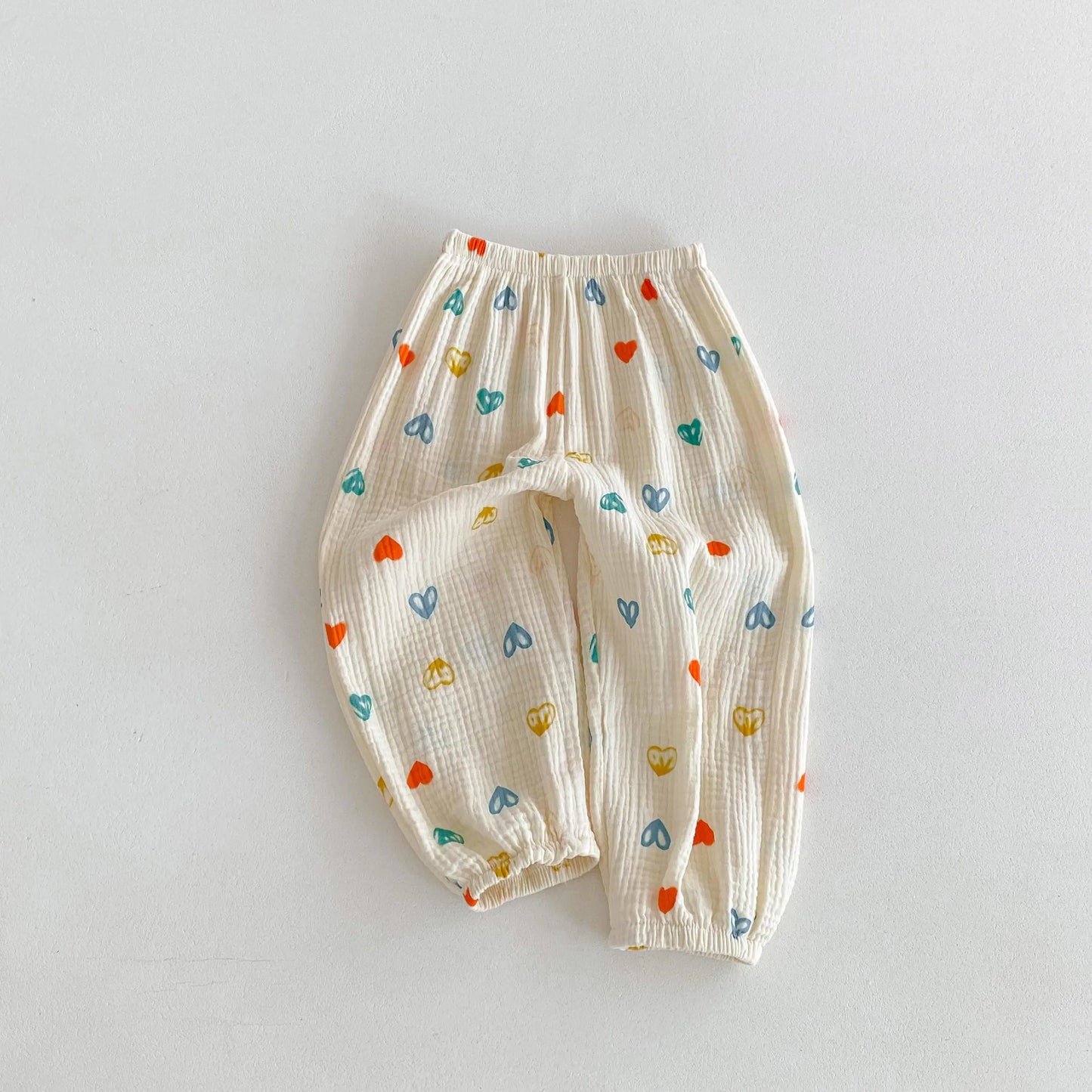 Pantalon Anti-Moustiques Enfant | Sarouel Floral Été | 18 Mois – 6 Ans