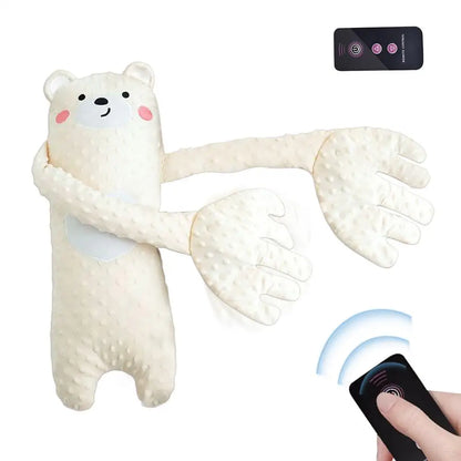 Peluche Apaisante Bébé Qui Respire | Ourson Aide Sommeil Télécommande