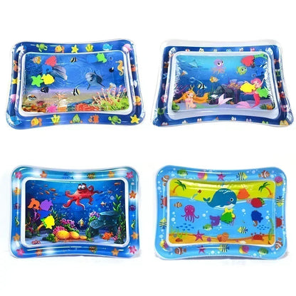 Tapis d'eau bébé – Coussin gonflable sensoriel et éducatif – 66×50 cm