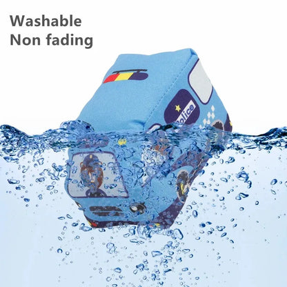 Tapis de jeu voiture Montessori – Tapis sensoriel avec 9 véhicules en tissu pour bébé