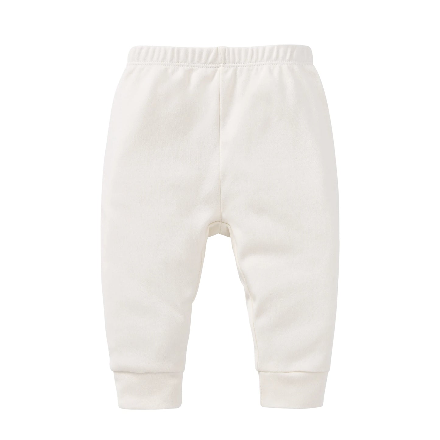 Pantalon Bébé 100% Coton | Couleur Unie | Legging Nouveau-Né | 0-24 Mois