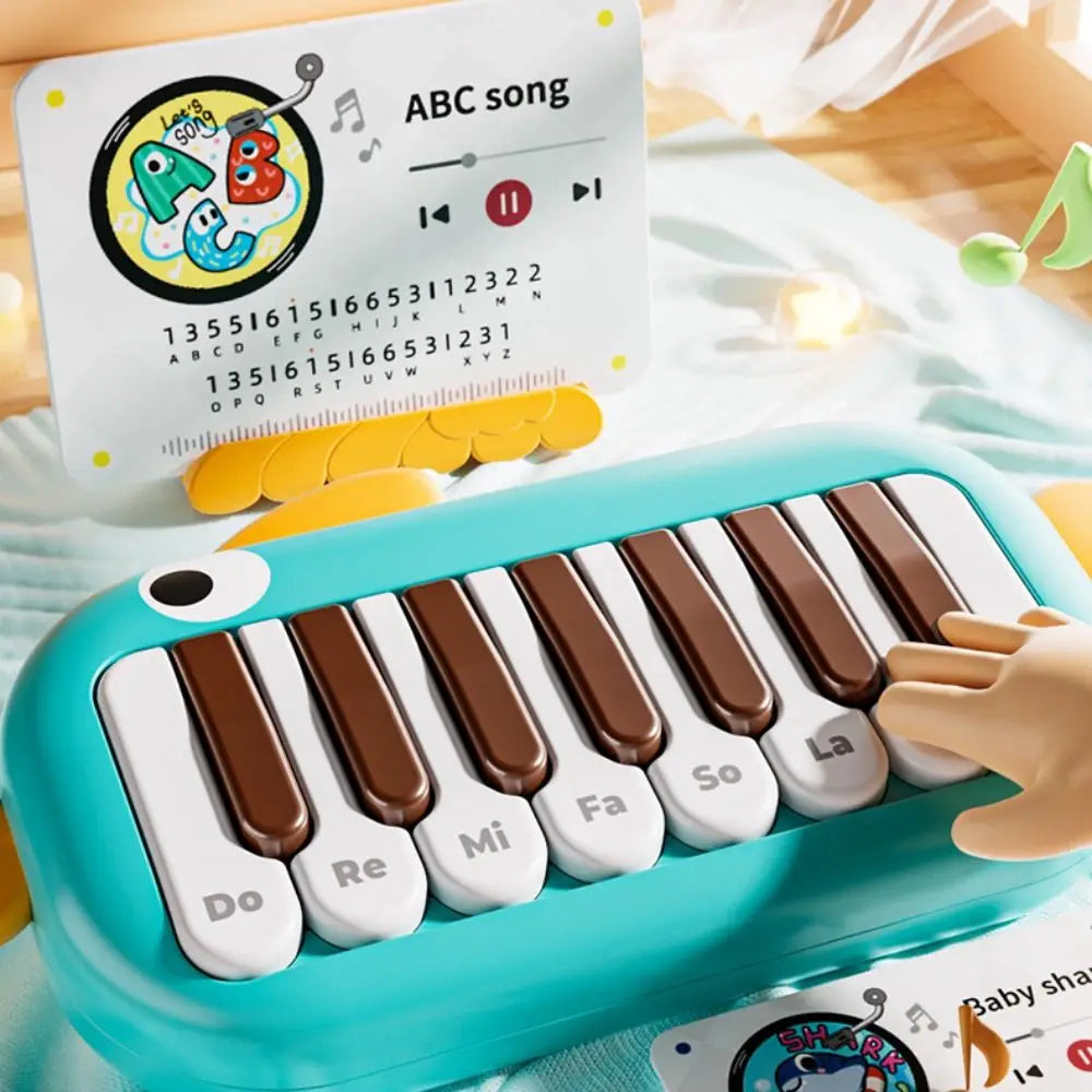 Piano de Poche Électronique Montessori | Clavier Musical Bébé & Enfant | Instrument Éveil 0-6 Ans