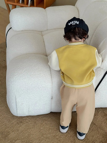 Pantalon Bébé Garçon | Jean Rayé Ample | Sarouel Coton | 1 Mois – 7 Ans