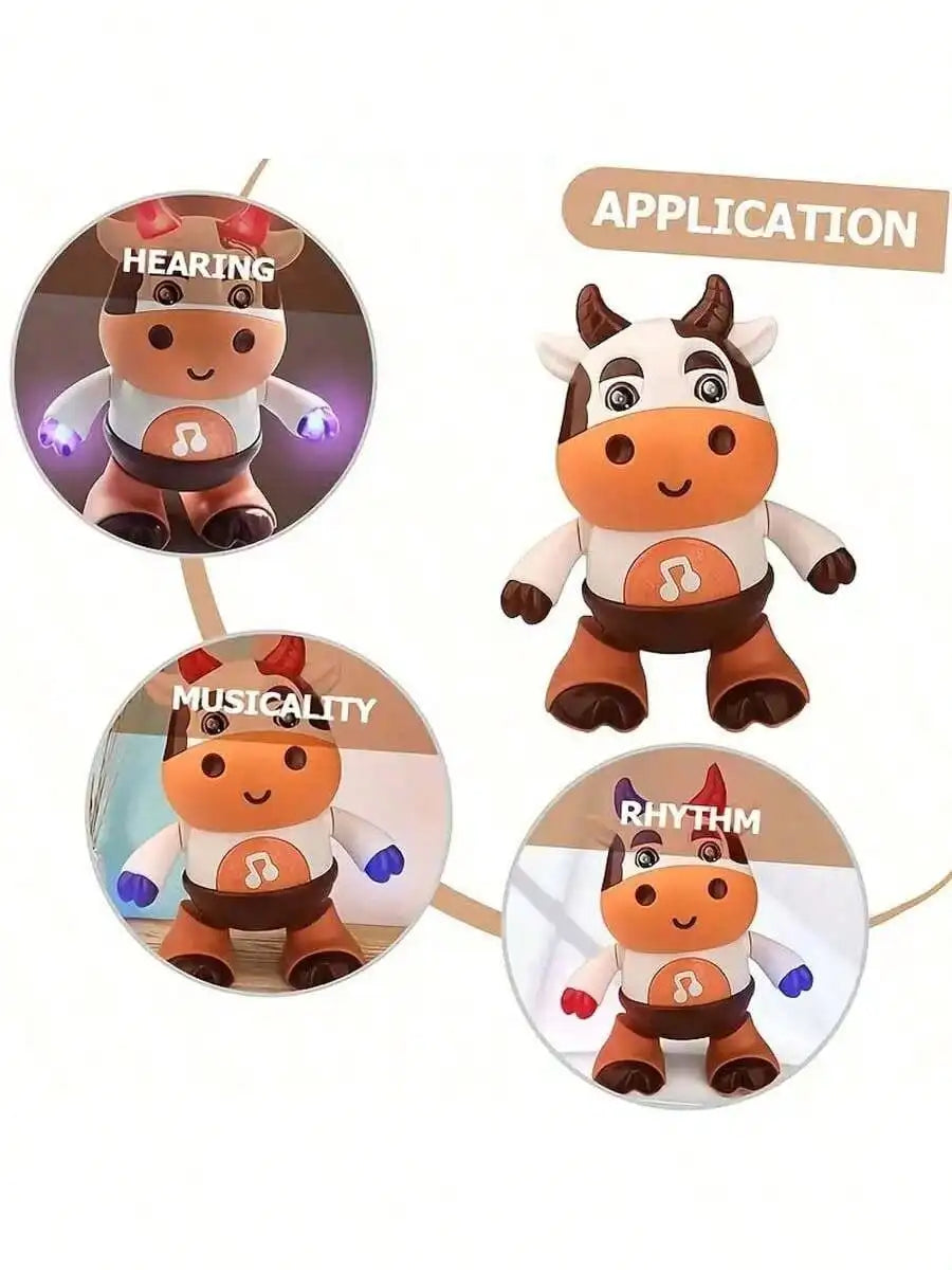 Peluche Vache Dansante Bébé | Qui Danse et Chante | Jouet Musical Interactif
