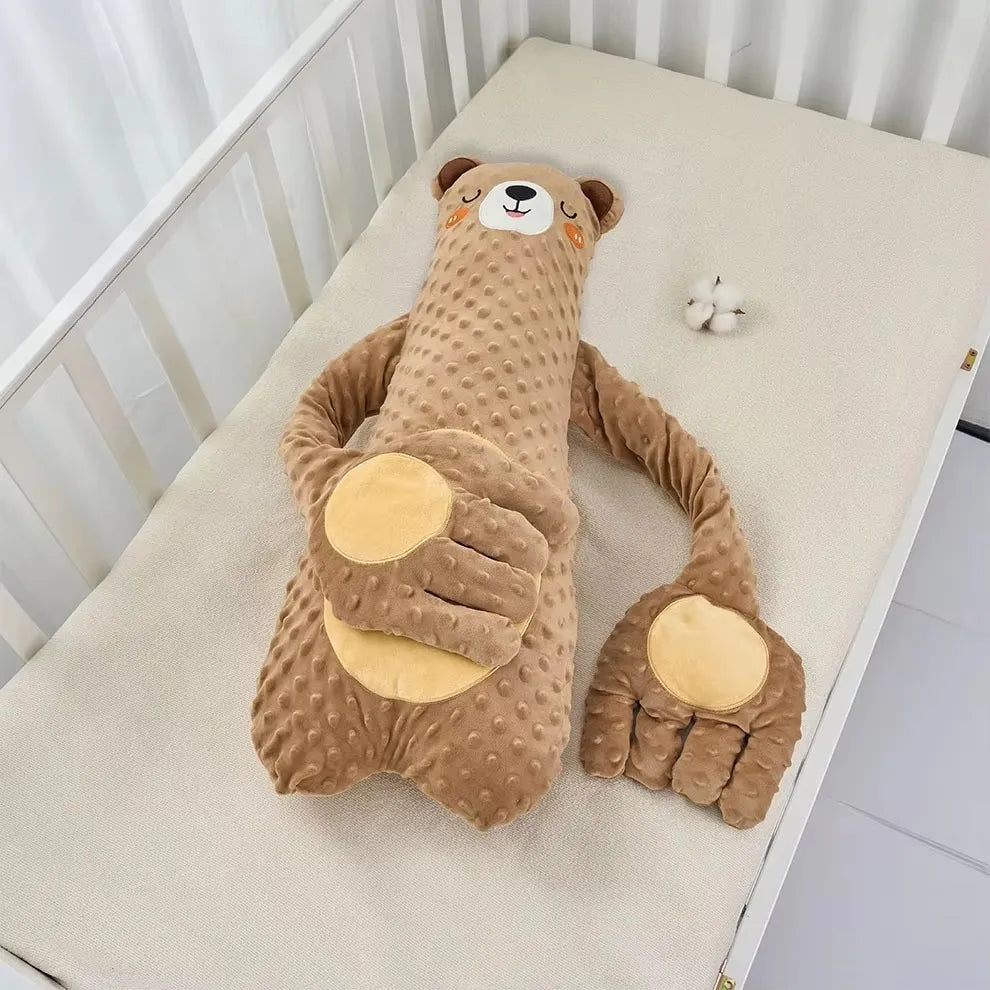 Peluche Tapotante Bébé | Coussin Tapotement Télécommande | Nouveau-Né