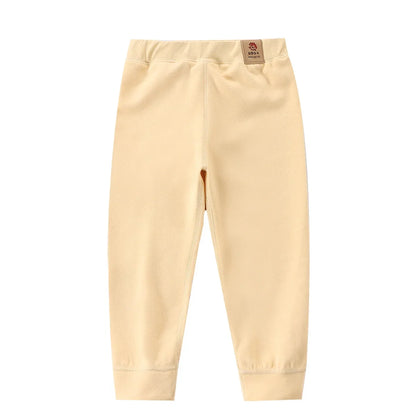 Pantalon Polaire Bébé | Legging Velours Chaud Hiver | Fille & Garçon | 0-6 Ans