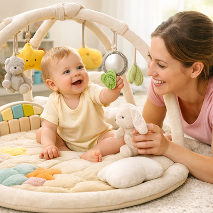 Tapis d'éveil bébé | Sensoriel et Confortable
