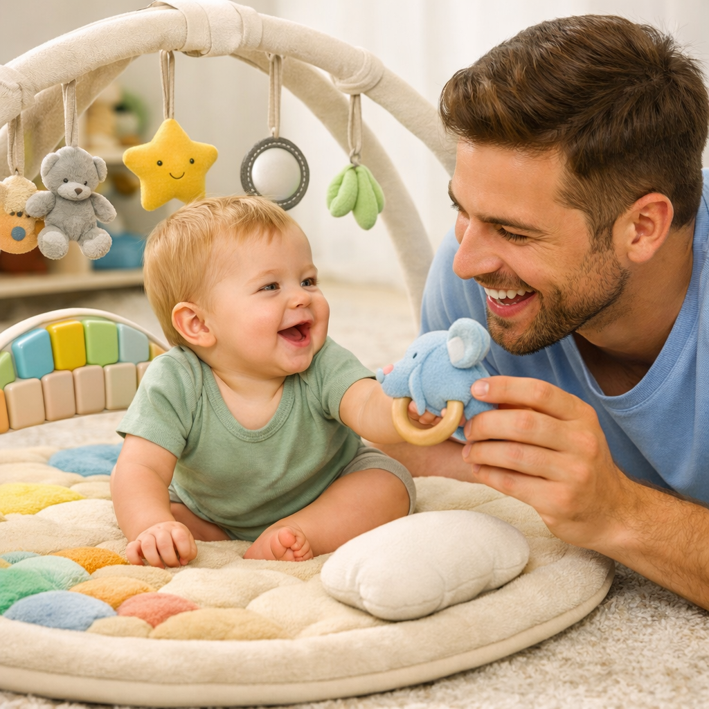 Tapis d'éveil bébé | Sensoriel et Confortable
