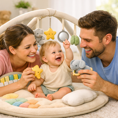 Tapis d'éveil bébé | Sensoriel et Confortable